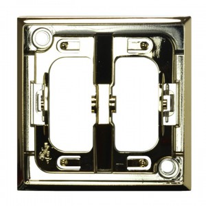 Ospel Aria RO-1U/68 - Pierścień ozdobny wewnętrzny do łączników 1 i 2-klawiszowych - Złoty Błysk - Podgląd zdjęcia producenta